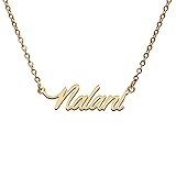 Nalani Name Tag Necklaces for Her His Friends
