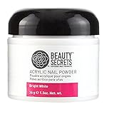 Beauty Secrets Bright White Acrylic Nail Powder Bright White