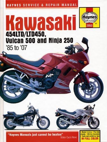 Kawasaki ZX636 (ZX-6R) & ZX600 (ZX-6RR) '03 to '06 (Haynes Service