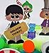 Willy Wonka Birthday Cake Topper Set Featuring Wonka & Friends and Decorative Themed Accessories