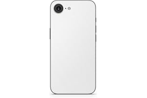 Phone Skin Compatible with Apple iPhone 16e - Solid White - Premium 3M Vinyl Protective Wrap Decal Cover - Easy to Apply | Cr