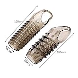 Soft Silicone Vibro Pen'is Rings Set for Men-Reusable Sleeve for Men Realistico Extender Enlargement (Black)