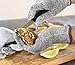 Ultra Durable Cut Resistant Gloves, for Kitchen Cooking, Oyster Shucking, Fish Fillet Processing, Mandolin Slicing, Meat Cutting, Wood Carving Level 5 Protection, Food Grade (Medium)