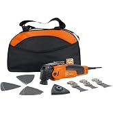 Fein MultiMaster MM 500 Start Oscillating Kit | For Interior Construction &amp; Renovation, 350W, Starlock Max Mount, QuickIn System, Lower Vibration, 72295264090