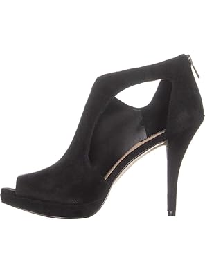 DKNY Frauen Biza Peep Toe Leder D-Orsay Pumps