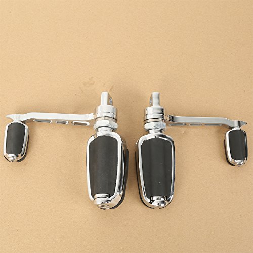 Slipstream Male Mount Foot Pegs W/Heel Rest Fit for models with H-D male mount style footpeg supports - Thumbnail 6