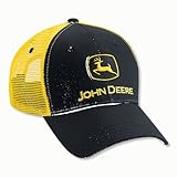 JOHN DEERE Black/Yellow Mesh Hat
