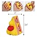 Unicorn Squishy, Strawberry Cake Slice, Lemon 3 Pack | Jumbo Squishies Slow Rising Package | Stress Relief Toys | Gifts For Kids & Adults