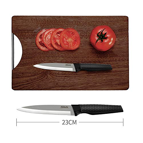 Stainless Steel Kitchen Knife Set of 5 - Professional Kitchen Knives - Chef, Bread, Carving, Paring and Utility Knife Perfect Home Cooking Gift, Super Sharp!
