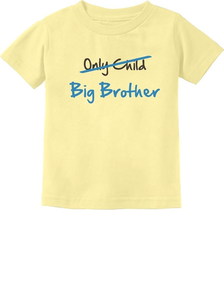 TeeStars Only Child to Big Brother New Baby Gift Toddler//Infant Kids T-Shirt