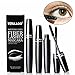 3D Fiber Lash Mascara, 3D Fiber Lashes, 3D Fiber Mascara Best for Thickening & Lengthening, Long Lasting, Waterproof Smudge Proof & Hypoallergenic Ingredients, Non-toxic and Natural