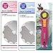 Kay's Crochet Edge Fleece and Flannel Blades with 45mm Rotary Cutter Makes Perfect Holes for Crochet Edge Projects