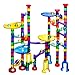 MarbleJungle Marble Run Mega Sets for Kids - Boys and Girls Educational STEM Building Game for Discovery and Learning - 106 Pieces (90 Maze Tracks + 16 Glass Marbles)