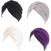 beauty YFJH Chemo Sleep Turban Headwear Scarf Beanie Cap Hat for Cancer Patient Hair Loss