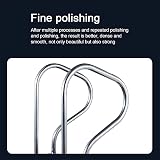 YERT 3-Bend Pool Hand Rail, Stainless Steel Safety Grab Ladder, Silver view 5