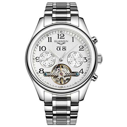 Swiss brand guanqin tourbillon watches classic sapphire…