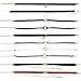 Outee 10 PCS Black Choker Necklace Set Velvet Necklace Choker for Women and Girls