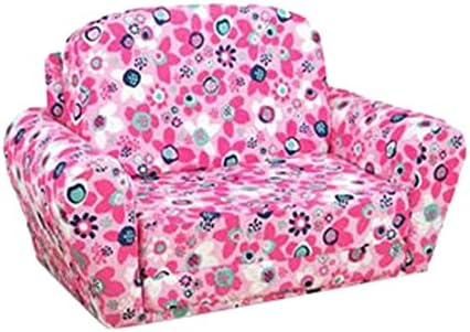 Kangaroo Trading Sweet Dreamer Wildflower with Passion Pink Childrens Sofas