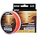 Goture Fishing Line Fly Line Dacron Backing 8 Strands Braided for Trout Bass Pike Saltwater Freshwater 20lb 30lb 109yd Orange White Yellow White/Black Yellow/Black