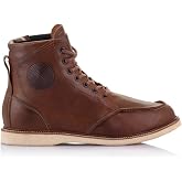 Alpinestars Oscar Monty V2 Shoes, CE-Certified Stylish Motorcycle Footwear, 13, Brown