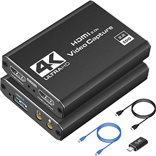 Dcyfol 4K HDMI Capture Card
