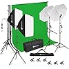 Yesker Photography Lighting Kit 8.5 x 10 ft Background Support System Umbrellas Softbox Continuous Lighting Kit for…