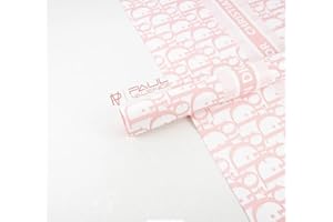 PAUL VALENCE 20-Sheet Flower Wrapping Paper, Floral Waterproof Bouquet Wrapping Paper for Flowers, DIY Craft, (CHRD PINK)