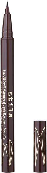 Stila All Day Dual-Ended Liquid Eye Liner Dark Brown