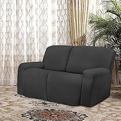 Easy-Going 6 Pieces Microfiber Stretch Sectional