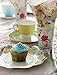 Talking Tables Truly Scrumptious Floral Plates for a Tea Party, Wedding, Multicolor (24 Pack)