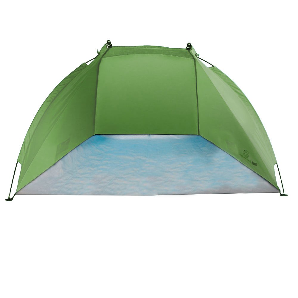 Outdoorer Helios beach shelter, UV 80, extremely light, small pack size (green)