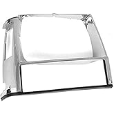 Omix-Ada | 12419.12 | Headlight Bezel, Right, Chrome | OE Reference: 55002244 | Fits 1984-1990 Jeep Cherokee XJ/MJ