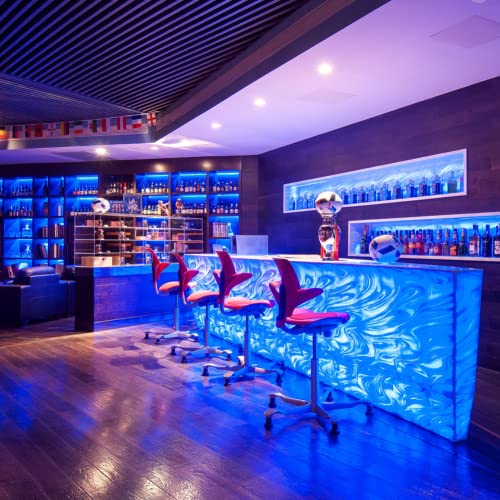 Led Strip Lights 65.6ft (2 Rolls of 32.8ft) 360 Lamp Beads Smart Light Strips with App Control RGB Led Lights for Bedroom，Music Sync Color Changing Lights for Room Party