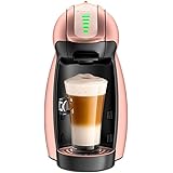 Cafetera con cápsula de pingüino de oro rosa Cafetera automática de color rosa dorado con temporizador Máquina de café con espuma de leche Máquina de café con cápsula