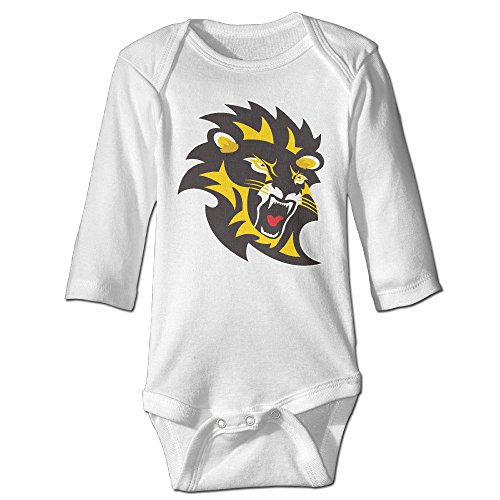 Alexx Angry Lion Kid Jumpsuit Bodysuit Long-sleeve Outfits White