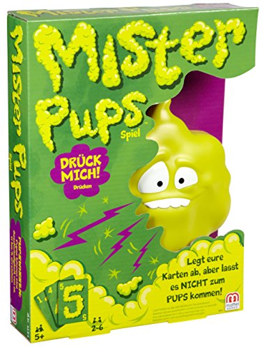 Mattel Games Mister Pups, lustiges Kartenspiel für Kinder und die Familie, Reisespiel, für 2-6 Spieler, ab 5 Jahren, DPX25 – Bild 3