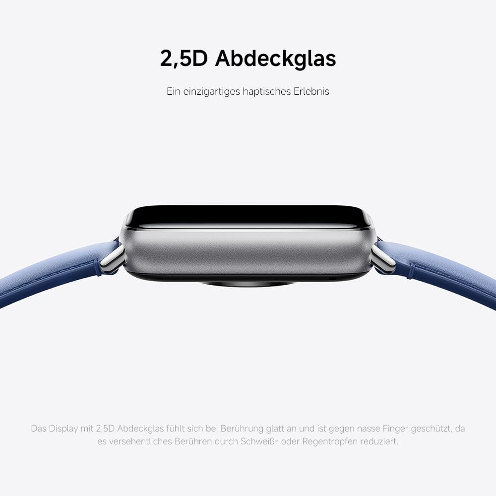 XIAOMI Smart Band 9 Pro Moonlight Silver – 1.74 Zoll AMOLED, 1200 nits Helligkeit, 21 Tage Akku, 150+ Sportmodi, 5ATM Wasserfest, GNSS, Herzfrequenz & SPO₂-Sensor, Bluetooth 5.4, 60Hz Refresh