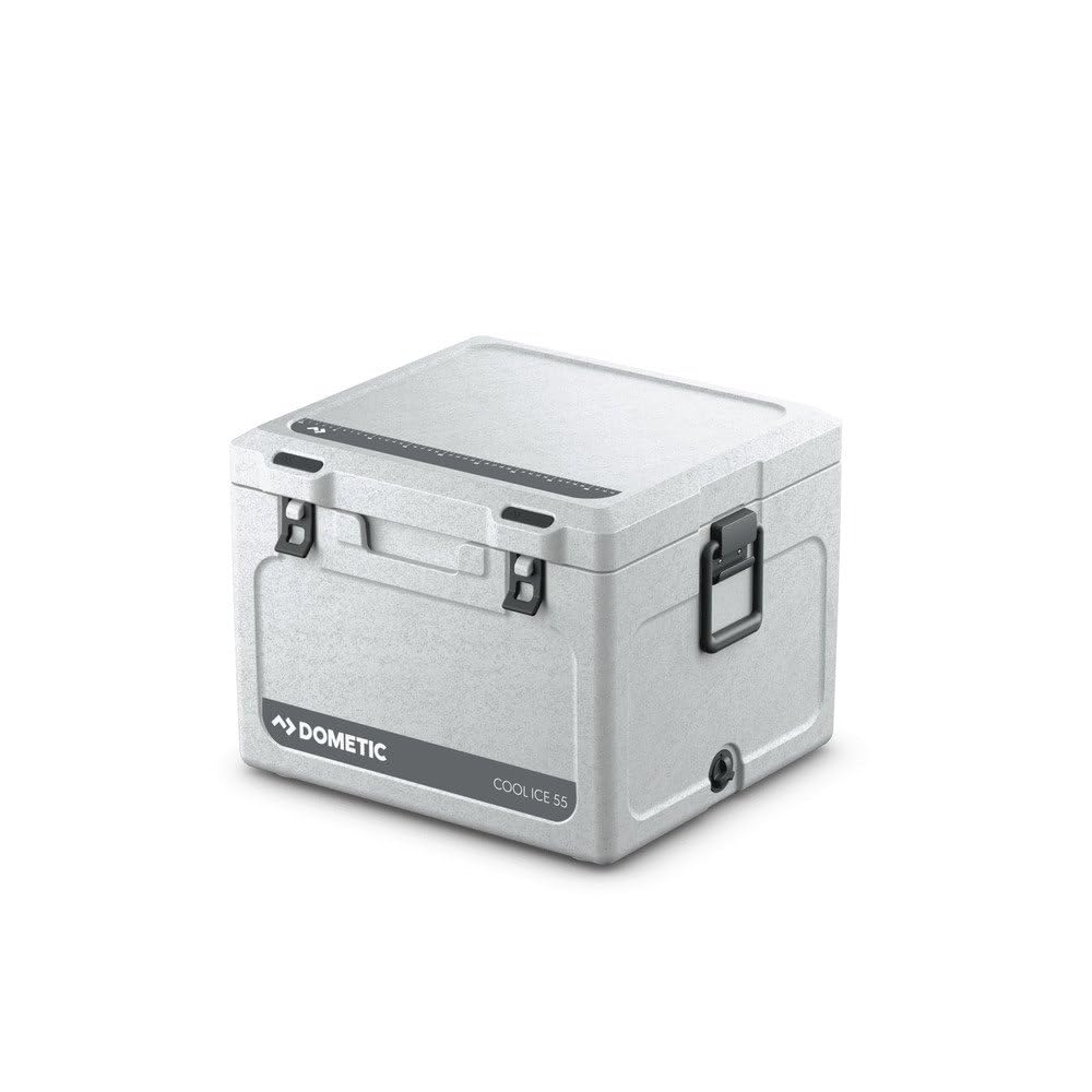 Dometic Cool-Ice CI 55 Insulation Box - High Quality Ideal for Fishing and Hunting, Passive Cool Box, Mini Fridge, Ice Box in Heavy Duty Quality, Capacity 56 Litre