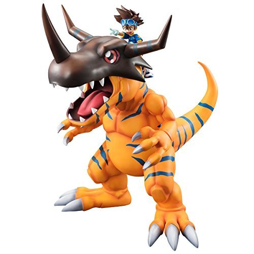 Greymon and Yagami Taichi G.E.M. Series PVC Figure Digimon Adventure Megahouse