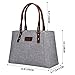 S-ZONE Women Handbags Lightweight Large Work Tote Bag Casual Shoulder Purse