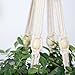 Aozita Macrame Plant Hanger for Hanging Planter Baskets Indoor Outdoor - 3 Tier Large Plant Hangers with 2 Hooks - 70 Inches