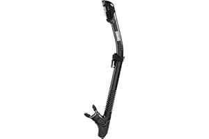Aegend Diving Dry Snorkel for Adult & Youth - Snorkeling Gear with Top Dry Valve for Snorkeling, Freediving, Swimming and Scu