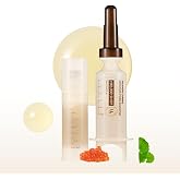 HEVEBLUE Salmon Caring Centella New Pair PDRN Booster 100,000 Shot Essence (1ea) - Salmon PDRN, Restore and Rejuvenate, Refine Skin Texture, Low Irritation, Korean Skincare, K-Beauty
