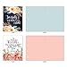 The Best Card Company - 10 Assorted Biblical Quotes Blank Encouragement Notecards Box Set 4 x 5.12 Inch w/Envelopes Religious Christian Verse (10 Designs, 1 Each) - Praise Papers M6635OCB