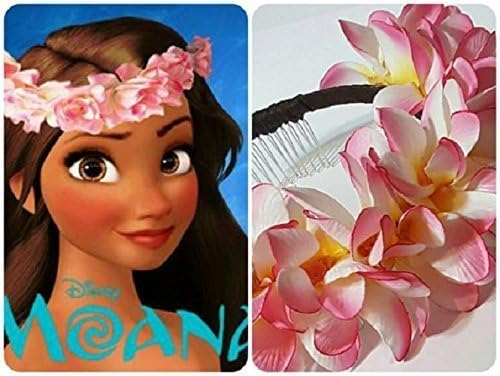 Moana Flower Headband - Hawaiian Plumeria Flower Headband