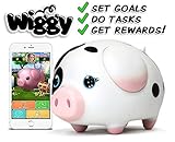 Wiggy Piggy Bank (Spotty): Smart Speaking Piggy Bank and Task Tracker