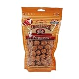 Smokehouse 100-Percent Natural Chicken Poppers Dog Treats, 8-Ounce