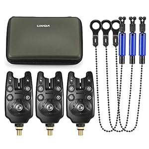 Fishing Bite Alarmes Chaîne Alerte Swinger Set Kit D’alarme De Pêche Numérique Led Alarme Indicateur Alerte Pêche…