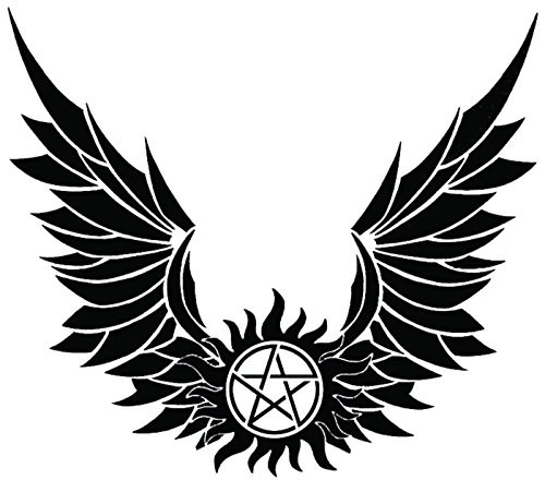 Supernatural Devils Trap Symbol Sigil Vinyl Sticker Decal Pentagram Possession (5.5