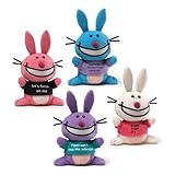 It's Happy Bunny Beanbag - I Just Can't Stop the Adorable